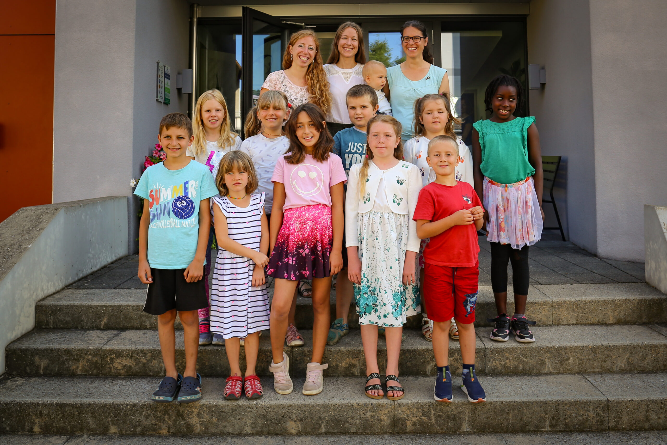 1. und 2. Klasse in der Privatschule A bis Z in Reinach<br />
(Bildquelle: privatschule-abisz.ch)