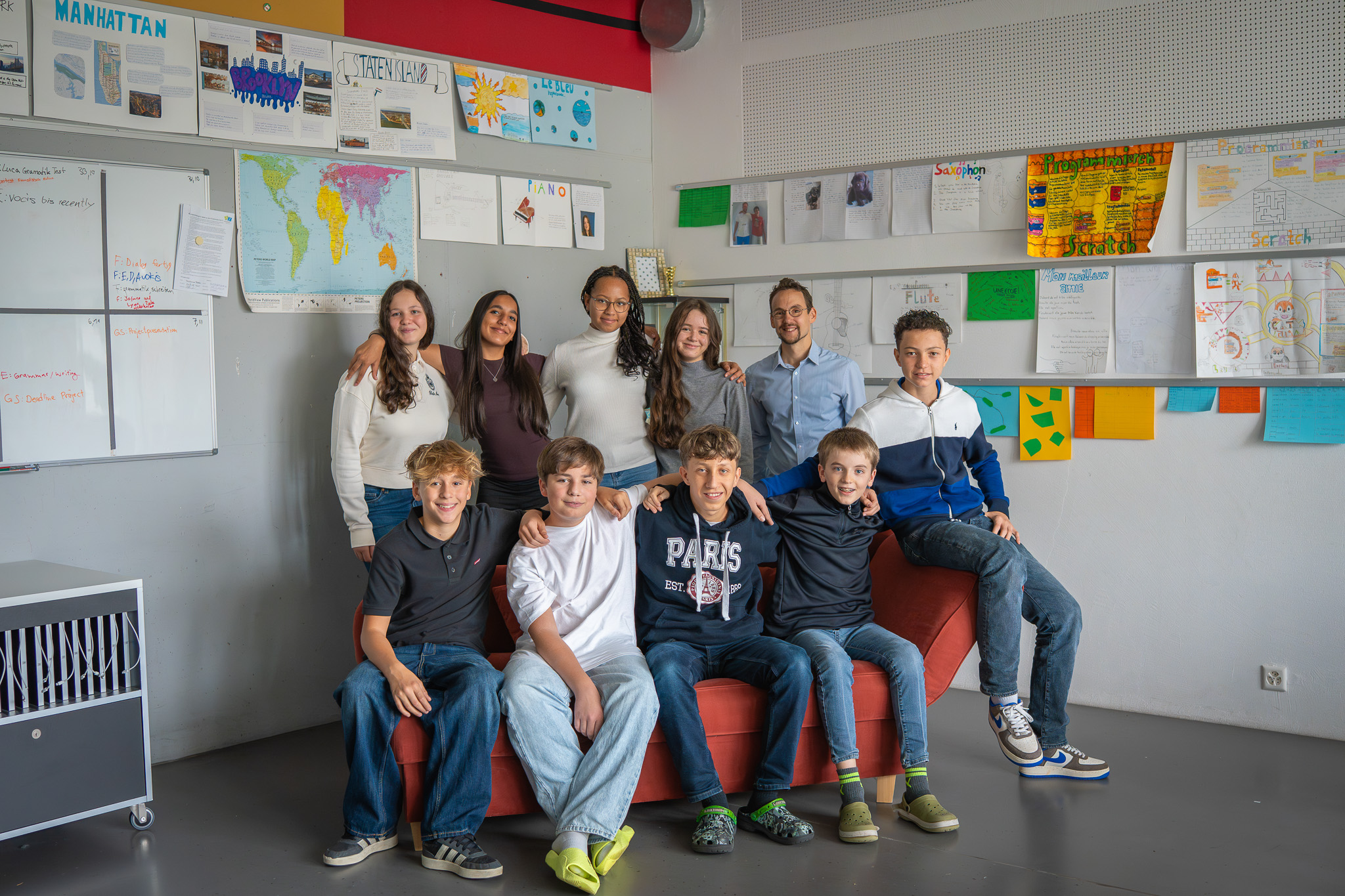2. Sek in der Privatschule A bis Z in Zürich (Bildquelle: creative-foto.ch)